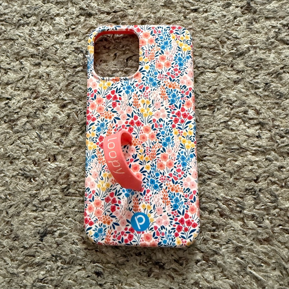 Loopy Case Red and Pink Vibrant Protective Case